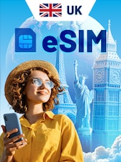 eSIM 20 GB 30 Days UNITED KINGDOM Android, iOS eSIM