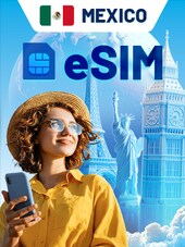 eSIM 20 GB 30 Tage MEXIKO Android, iOS eSIM