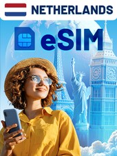 eSIM 20 GB 30 Tage NIEDERLANDE Android, iOS eSIM