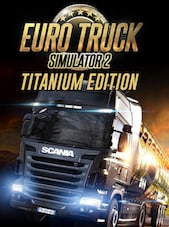 Euro Truck Simulator 2 Titanium Edition Steam Key GLOBAL Steam Klíč GLOBÁLNÍ
