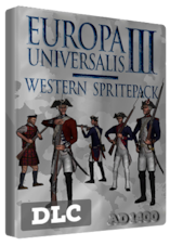 Europa Universalis III: Western - AD 1400 Spritepack PC Steam Chiave GLOBALE