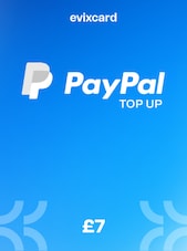 EvixCard PayPal Gift Card 7 GBP By EvixCard Clave GLOBAL