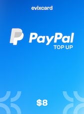 EvixCard PayPal Gift Card 8 USD By EvixCard Cheie GLOBAL