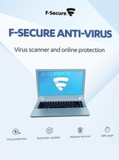 F-Secure Antivirus - 3 jaar Sleutel GLOBAL