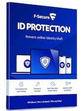 F-Secure ID Protection - PC, Android, Mac, iOS 5 Cihaz 1 Yıl F-Secure Anahtar BİRLEŞİK KRALLIK