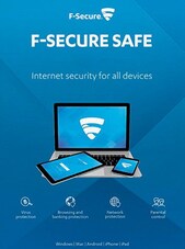 F-Secure Internet Security (formerly SAFE) - PC, Android, Mac 3 Apparaten 1 jaar F-Secure Sleutel GLOBAL