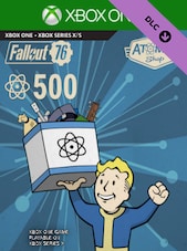 Fallout 76 Currency - 500 Atoms Xbox One Xbox Live Clé ÉTATS-UNIS