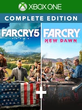 Far Cry 5 + Far Cry New Dawn Deluxe Edition Bundle Xbox One Xbox Live Klucz USA