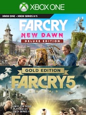 FAR CRY 5 GOLD EDITION + FAR CRY NEW DAWN DELUXE EDITION BUNDLE Xbox One Xbox Live Account GLOBAL