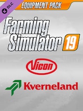 Farming Simulator 19 - Kverneland & Vicon Equipment Pack PC Steam Gift NORTH AMERICA