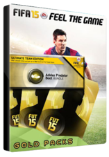 FIFA 15 - 15 FUT Gold Packs + Adidas Predator Boot Bundle Origin EA App Key GLOBAL EA App Kulcs GLOBÁLIS