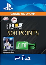 FIFA 18 Ultimate Team - 500 Points PS4 PSN Key GERMANY