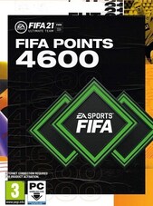 Fifa 21 Ultimate Team 4600 Fut Points - 4600 FUT Points PC EA App Klucz GLOBALNY