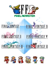 FINAL FANTASY I-VI Pixel Remaster Bundle PC Steam Chiave EUROPA