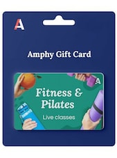 Fitness and Pilates Online Classes Gift Card 10 USD Amphy Anahtar