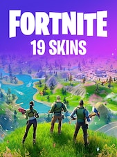 Fortnite 19 Skins PSN, Xbox, Nintendo Switch, PC, Mobile Fortnite Account Account GLOBAL