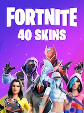 Fortnite 40 Skins PSN, Xbox, Nintendo Switch, PC, Mobile Fortnite Account Account GLOBAL