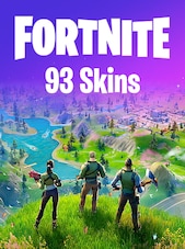 Fortnite 93 Skins PSN, Xbox, Nintendo Switch, PC, Mobile Fortnite Account Account GLOBAL