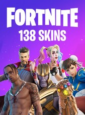 Fortnite Account (All Platform) 138 Skins PC, PSN Fortnite Account Account GLOBAL