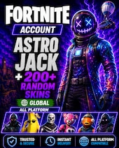 Fortnite Account (All Platform) Astro Jack and 200+ Random Skins Fortnite Konto GLOBALNY