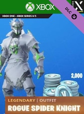Fortnite: Rogue Spider Knight Bundle + 2000 V-Bucks Xbox Series X/S Xbox Live Chiave GLOBALE