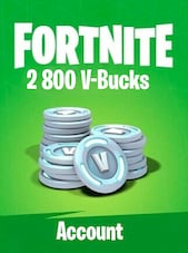 Fortnite V-Bucks Account 2800 V-dolców Fortnite Konto GLOBALNY