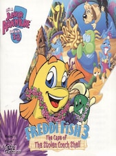 Freddi Fish 3: The Case of the Stolen Conch Shell Steam Key GLOBAL Steam Kulcs GLOBÁLIS
