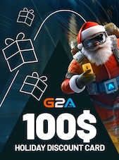 G2A Holiday Discount Card 100 USD G2A.COM Key GLOBAL
