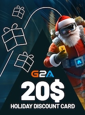G2A Holiday Discount Card 20 USD G2A.COM Key GLOBAL