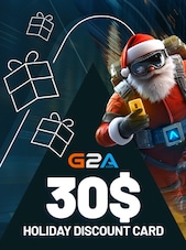 G2A Holiday Discount Card 30 USD G2A.COM Key GLOBAL