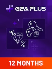 G2A PLUS Premium (12 Months) - G2A.COM Key - GLOBAL GLOBÁLNÍ