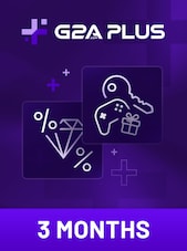 G2A PLUS Premium (3 Months) - G2A.COM Key - GLOBAL GLOBÁLNÍ