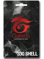 Garena - 330 Shells Garena Key INDONESIA