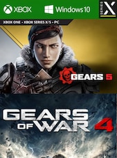 Gears 5 Ultimate Edition + Gears of War 4 Standard Ultimate Edition Xbox Series X/S, Windows 10 Xbox Live Key GLOBAL