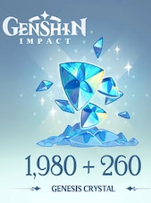 Genshin Impact - 1980 + 260 Kryształów Genesis GalaxyLink Klucz GLOBALNY