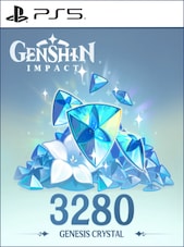 Genshin Impact - 3280 Genesis Crystals PSN Schlüssel JAPAN