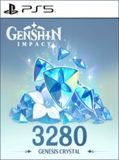 Genshin Impact - 3280 Genesis-kristallen PSN Sleutel JAPAN