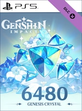 Genshin Impact - 6480 Genesis Crystals PSN Schlüssel JAPAN