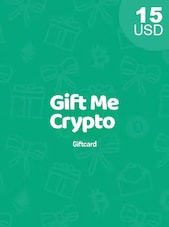 Gift Me Crypto Gift Card 15 USD giftmycrypto Key GLOBAL