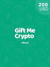 Gift Me Crypto Gift Card 200 USD giftmycrypto Key GLOBAL