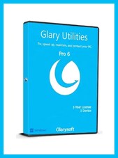 Glary Utilities Pro 6 - PC 3 PC 6 Ay Glarysoft Anahtar KÜRESEL