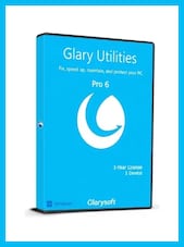 Glary Utilities Pro 6 - PC 3 PC 6 miesięcy Glarysoft Klucz GLOBALNY