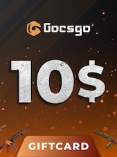Gocsgo Gift Card 10 USD GoCsGo Klucz GLOBALNY