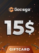 Gocsgo Gift Card 15 USD GoCsGo Klucz GLOBALNY