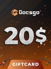 Gocsgo Gift Card 20 USD GoCsGo Klucz GLOBALNY