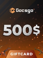 Gocsgo Gift Card 500 USD GoCsGo Key GLOBAL