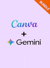 Google AI Gemini Pro 18 Months + Canva Pro Lifetime Bundle Gemini Activation Link GLOBAL