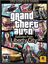 Grand Theft Auto: Episodes from Liberty City PC Steam Chiave EUROPA / NORD AMERICA