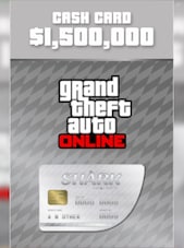 Grand Theft Auto Online: Great White Shark Cash Card - 1500000 Xbox Series X/S Xbox Live Chiave REGNO UNITO