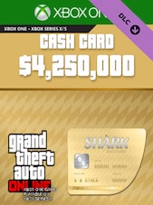 Grand Theft Auto Online: Great White Shark Cash Card - 4250000 Xbox One Xbox Live Clé GLOBAL